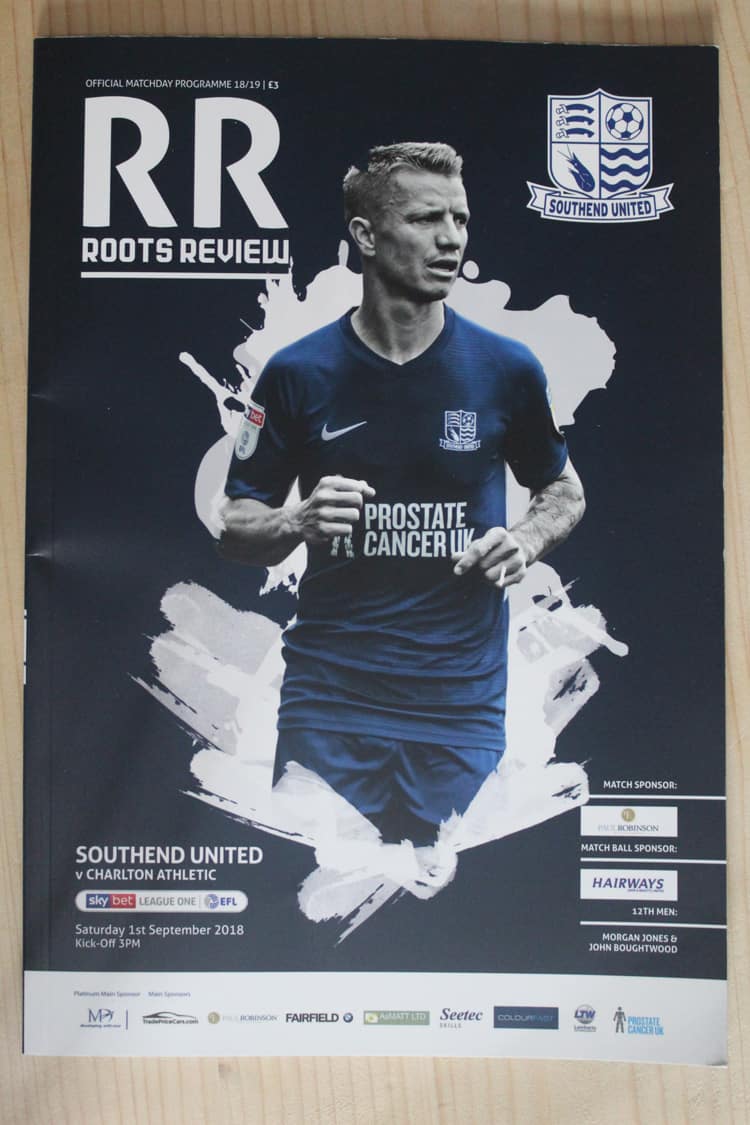 Southend United FC v Charlton Athletic FC